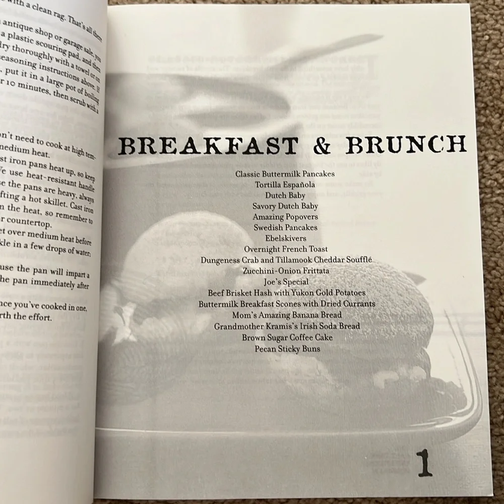 The Cast Iron Skillet Cookbook by Sharon Kramis & Julie Kramis Hearne